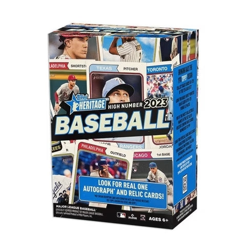 2023 Topps Heritage HIGH Number Baseball Blaster Box