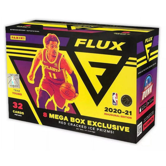 2020-21 Panini FLUX NBA Basketball Trading Cards Mega Box Factory Sealed