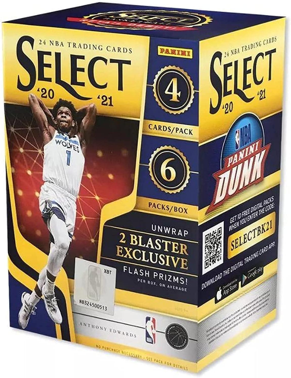 2020-21 Select NBA blaster box