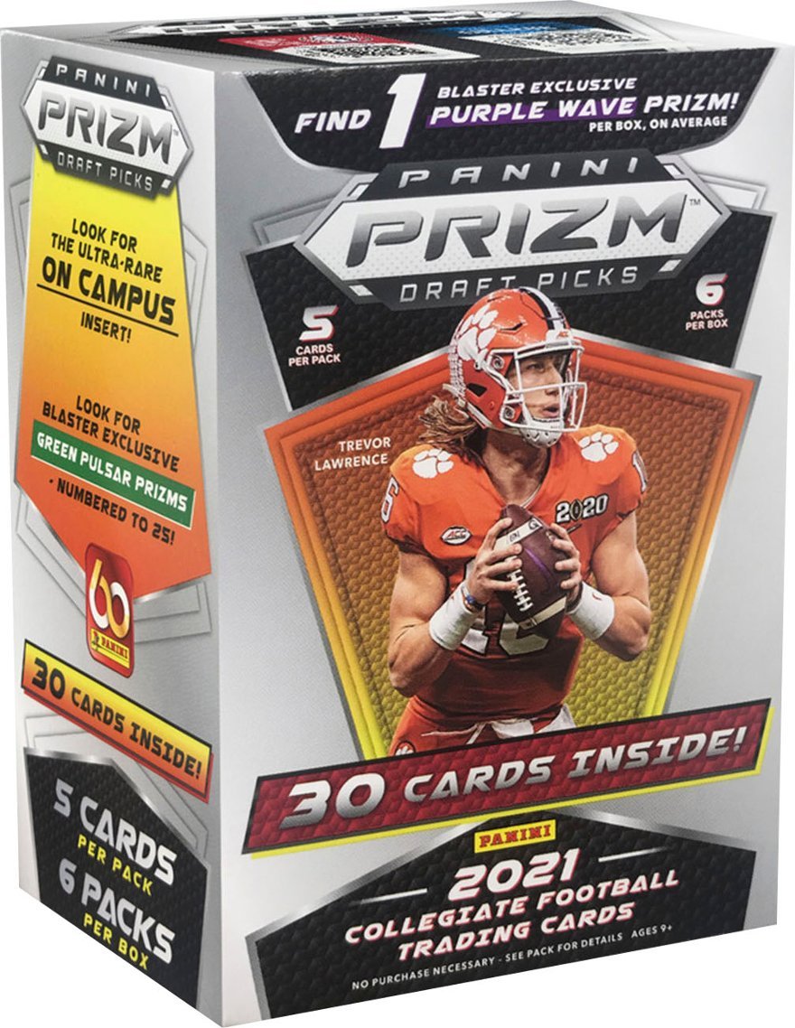 2021 Panini Prizm Draft Picks Football Blaster Box