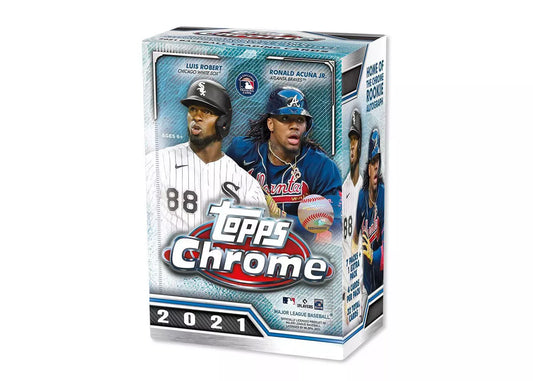 2021 Topps Chrome Baseball Blaster Box