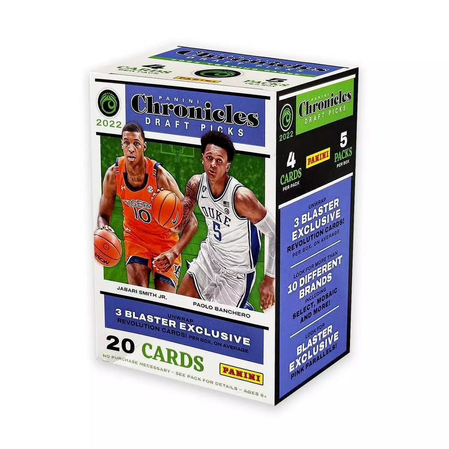 2022-23 Panini Chronicles Draft Picks Collegiate Basketball Blaster Box