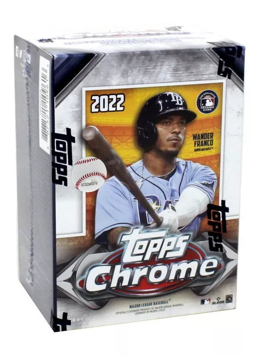 2022 Topps Chrome Baseball Blaster Box Sealed