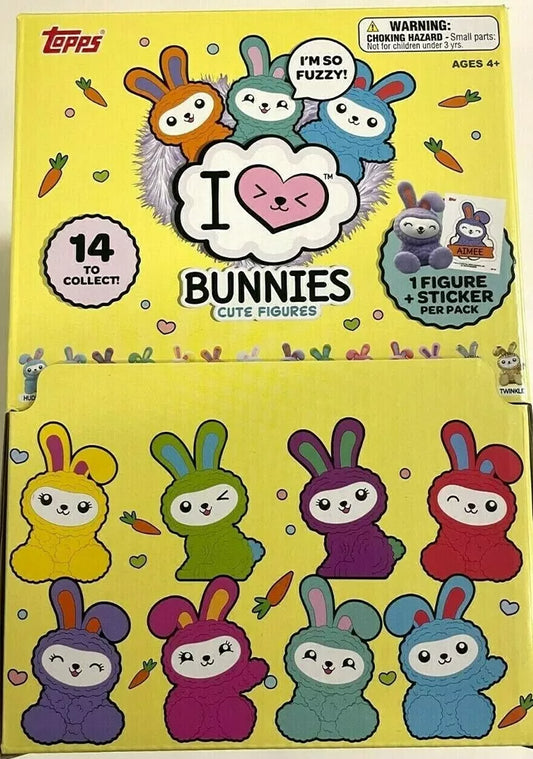 2022 Topps I Love Bunnies Cute Figures Box