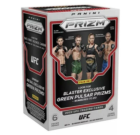 2022 Panini Prizm UFC Factory Sealed Blaster Box