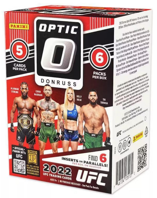 2022 Donruss Optic UFC Factory Sealed Blaster Box