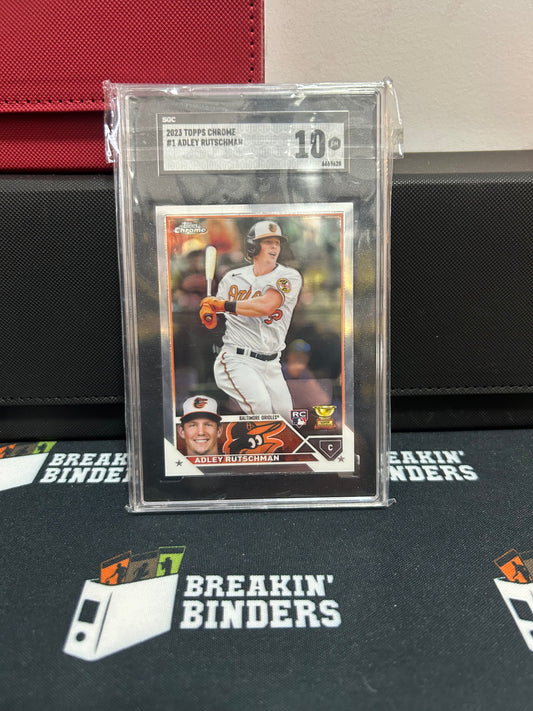 2023 Topps Chrome #1 Adley Rutschman SGC 10 GM GEM MINT