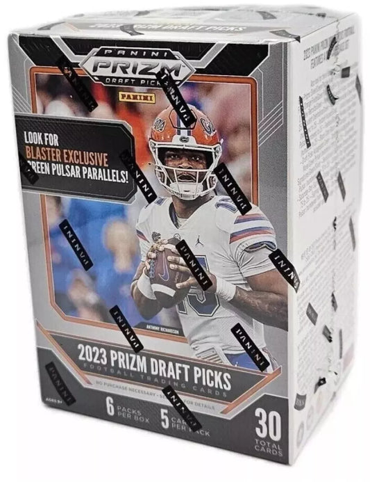 2023 Panini Prizm Draft Picks Football Blaster Box