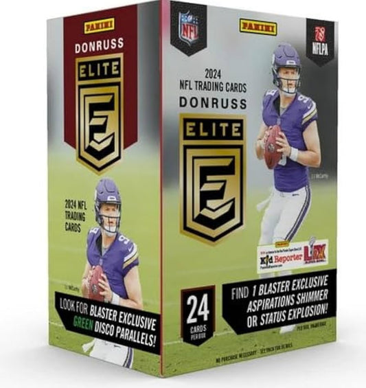 2024 Panini Donruss Elite Football Blaster Box