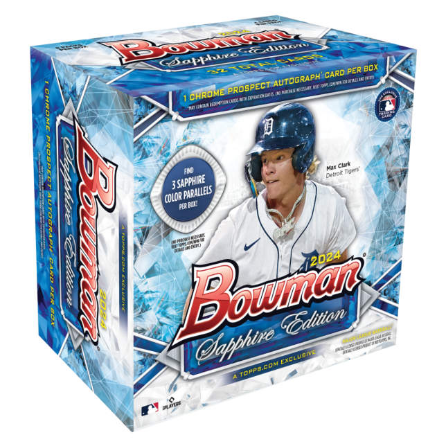 2024 Bowman Baseball Sapphire Edition Sealed Hobby Box