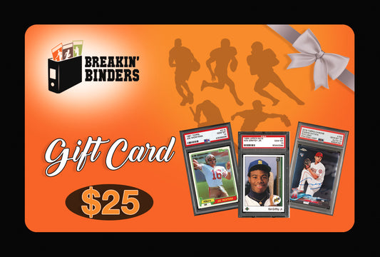 Breakin' Binders Digital Gift Card - $25