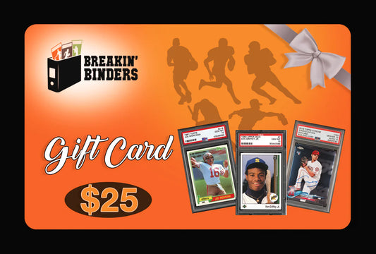 Breakin' Binders $25 Physical Gift Card