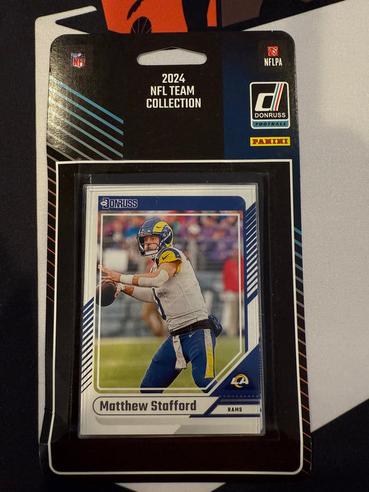 2024 Donruss Factory Sealed Team Set: Rams