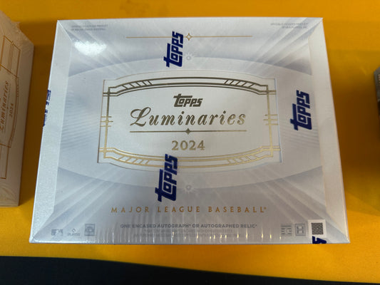 2024 Topps Luminaries MLB Baseball SEALED Hobby Box