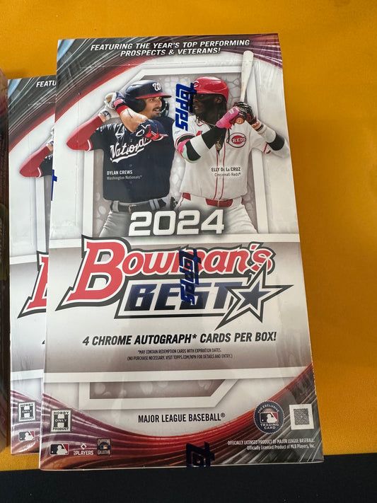 2024 Bowman's Best Baseball - Hobby Box