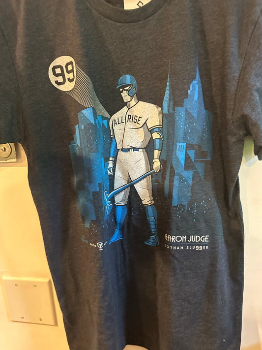 RotoWear Gotham Slugger T-Shirt Aaron Judge #99 Size Large