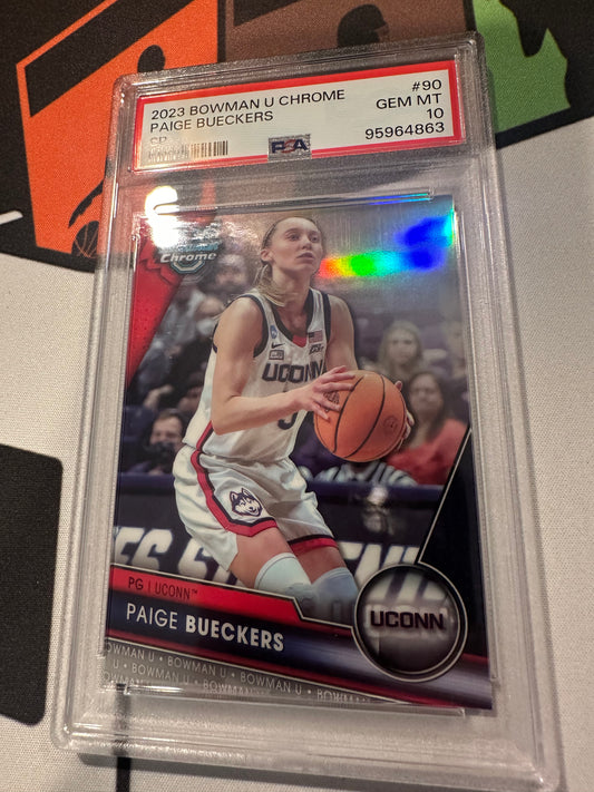 2023 Bowman U Chrome Paige Bueckers SP #90 PSA 10 GEM MT