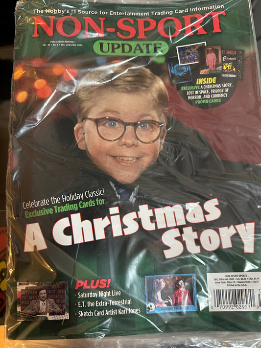 Non-Sport Update Magazine Dec/Jan 2024-25 Christmas Story Cover