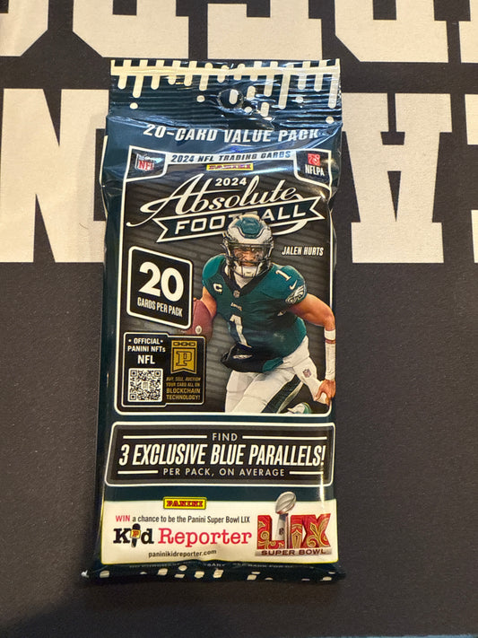 2024 Panini Absolute Football Fat Pack