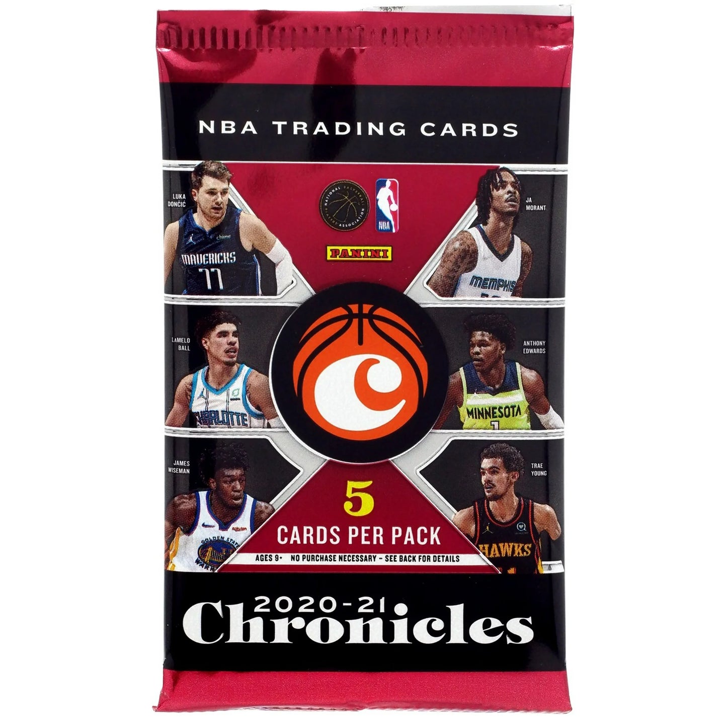 2020/21 Chronicles NBA Basketball Blaster Pack- 5 Cards