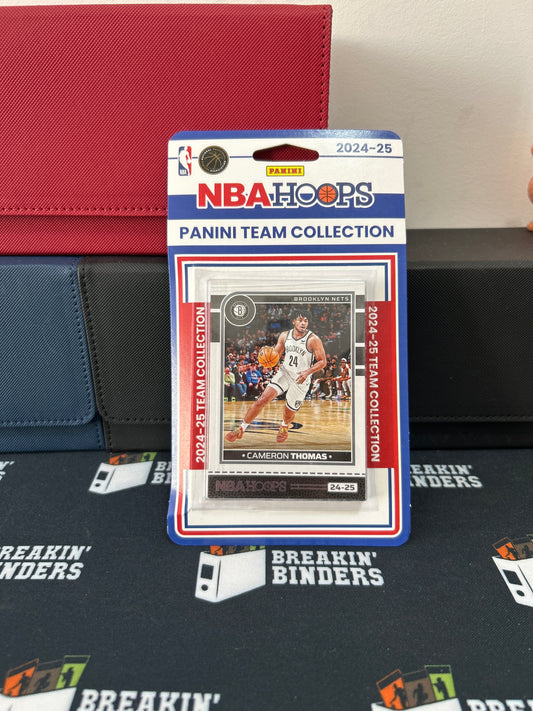 2024-25 NBA Hoops Factory Sealed Panini Team Collection: Brooklyn Nets