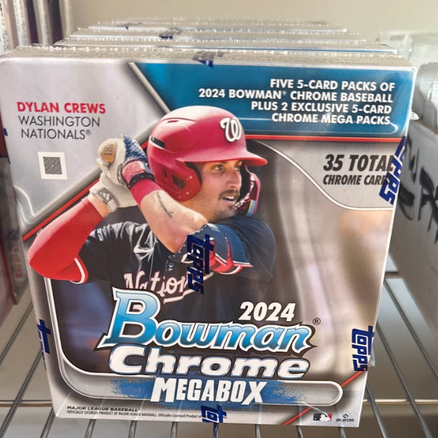 2024 Bowman Chrome Baseball Factory Sealed Mega Box