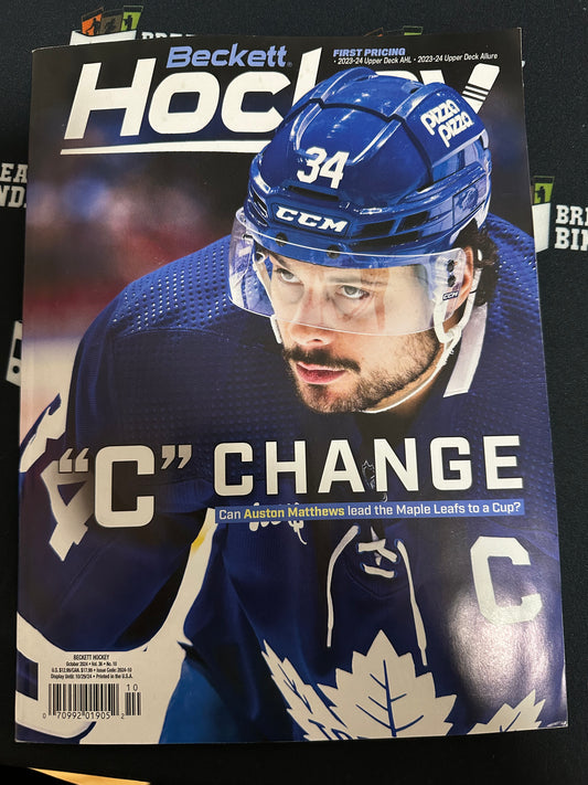 Beckett Hockey Magazine October 2024