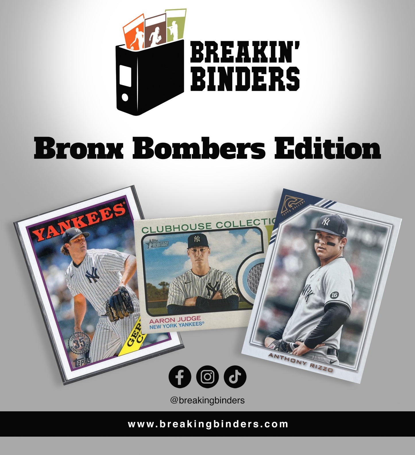 Breakin' Binders Sealed Binder: Bronx Bombers Edition