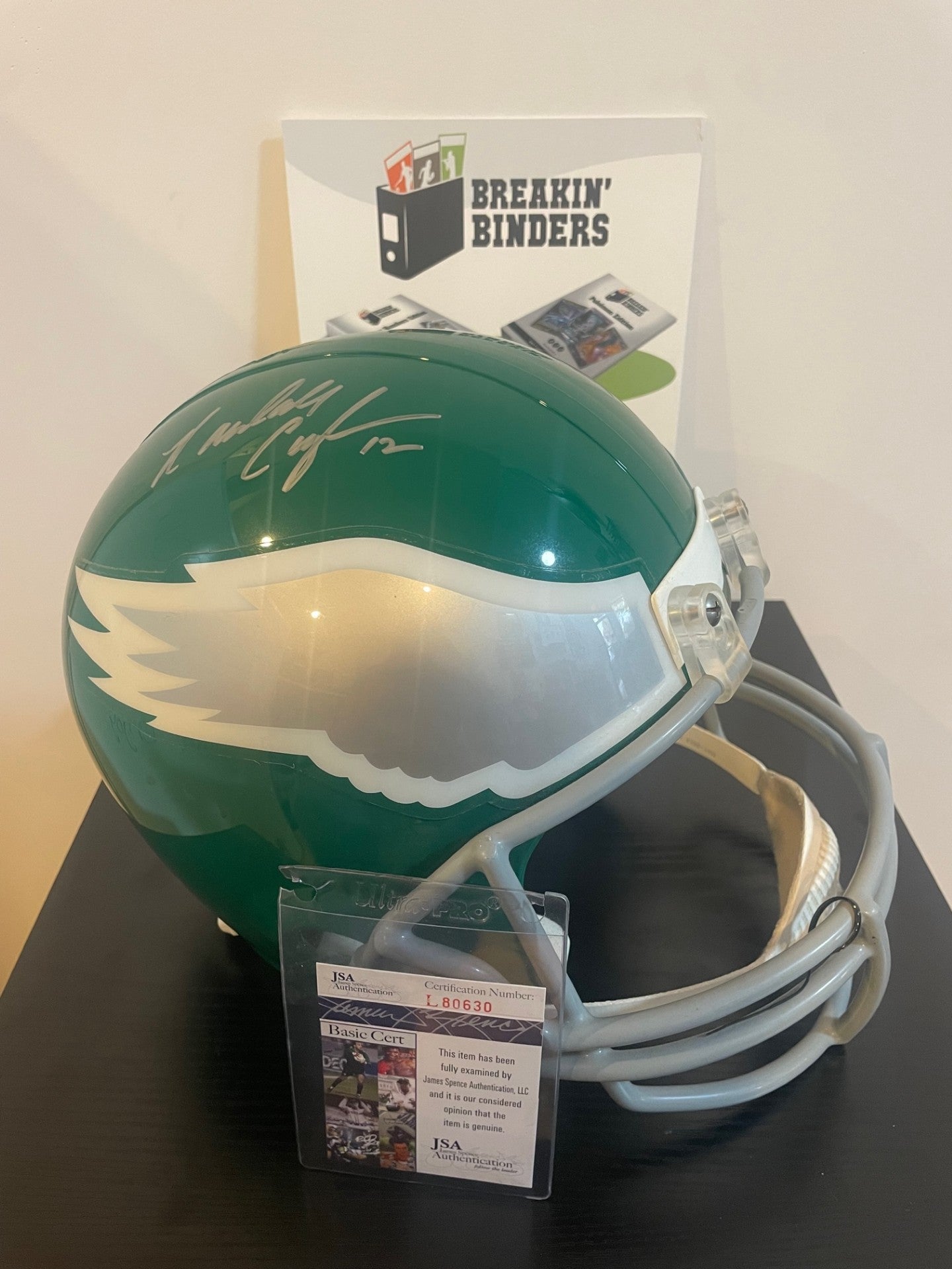 Randall Cunningham Autographed Philadelphia Eagles Helmet