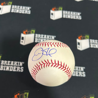 Derek Fisher Futures Game Autographed Baseball MLB Authenticated