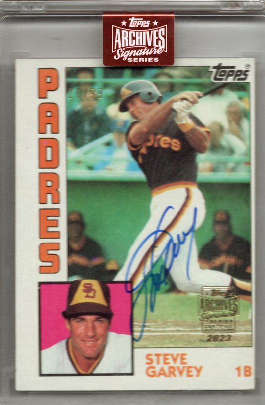 2023 Topps Archives Signatures Steve Garvey Auto #380  20/99