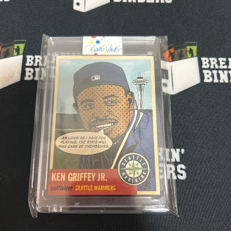 Brad Davis Art: Ken Griffey Jr. 1953 “Throwbacks” Card Art 15/25