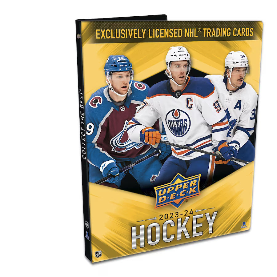 2023-24 Upper Deck Series 1 Hockey Factory Sealed Starter Kit