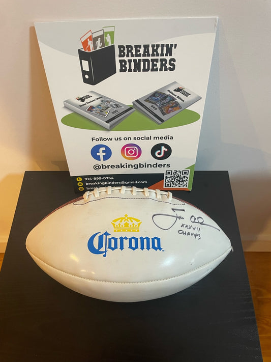 Jon Gruden Autographed Football - Super Bowl XXXVII Champs - Tampa Bay Buccaneers