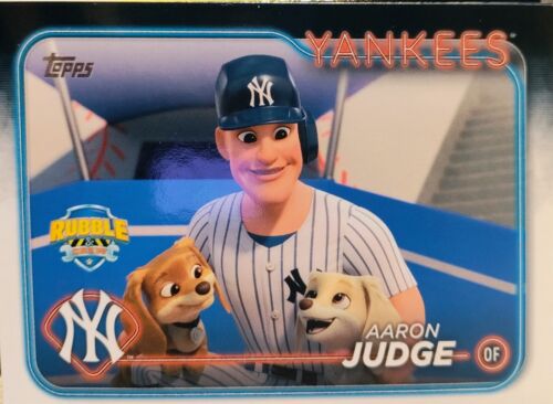 2024 Topps Update Series New York Yankees Aaron Judge Paw Patrol Insert SSP