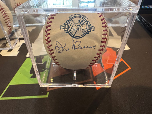 Don Larsen New York Yankees 100th Anniversary Signed Official Rawlings Baseball JSA Certified