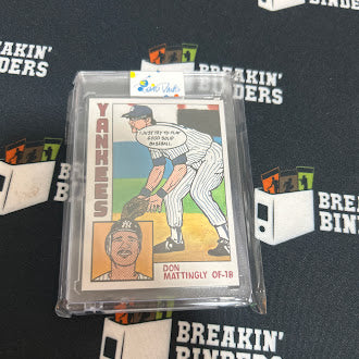 Brad Davis Art: Don Mattingly 1984 Card Art 18/25