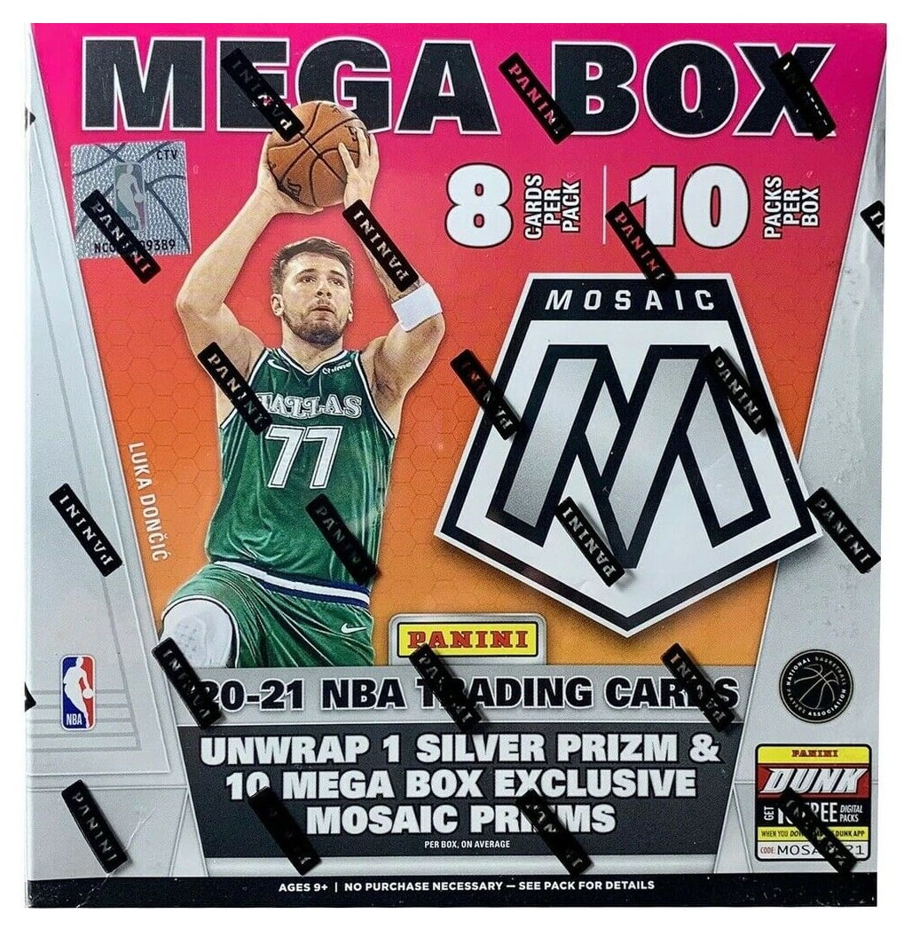 2020-21 Panini Mosaic Basketball Mega Box