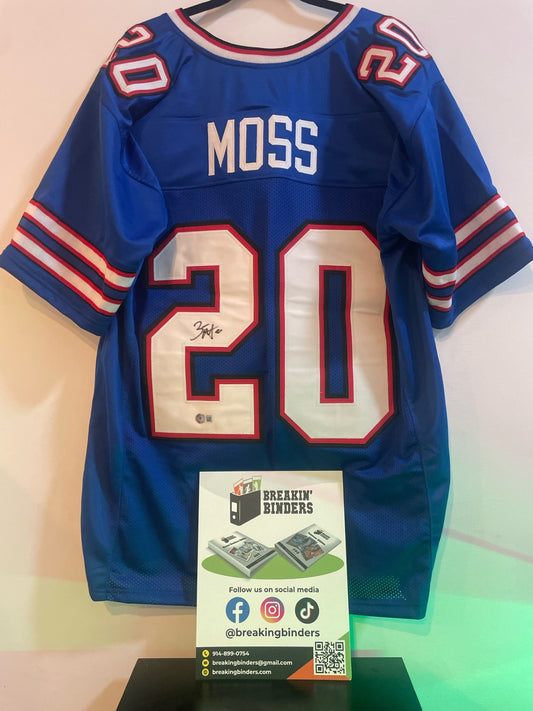 Zach Moss Autographd Jersey Buffalo Bills