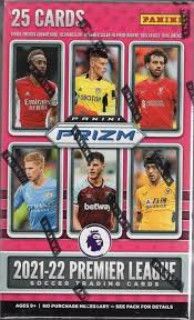 2021/22 Panini Prizm Premier League Soccer Cereal Box
