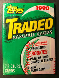 1990 Topps Traded Baseball Wax Pack