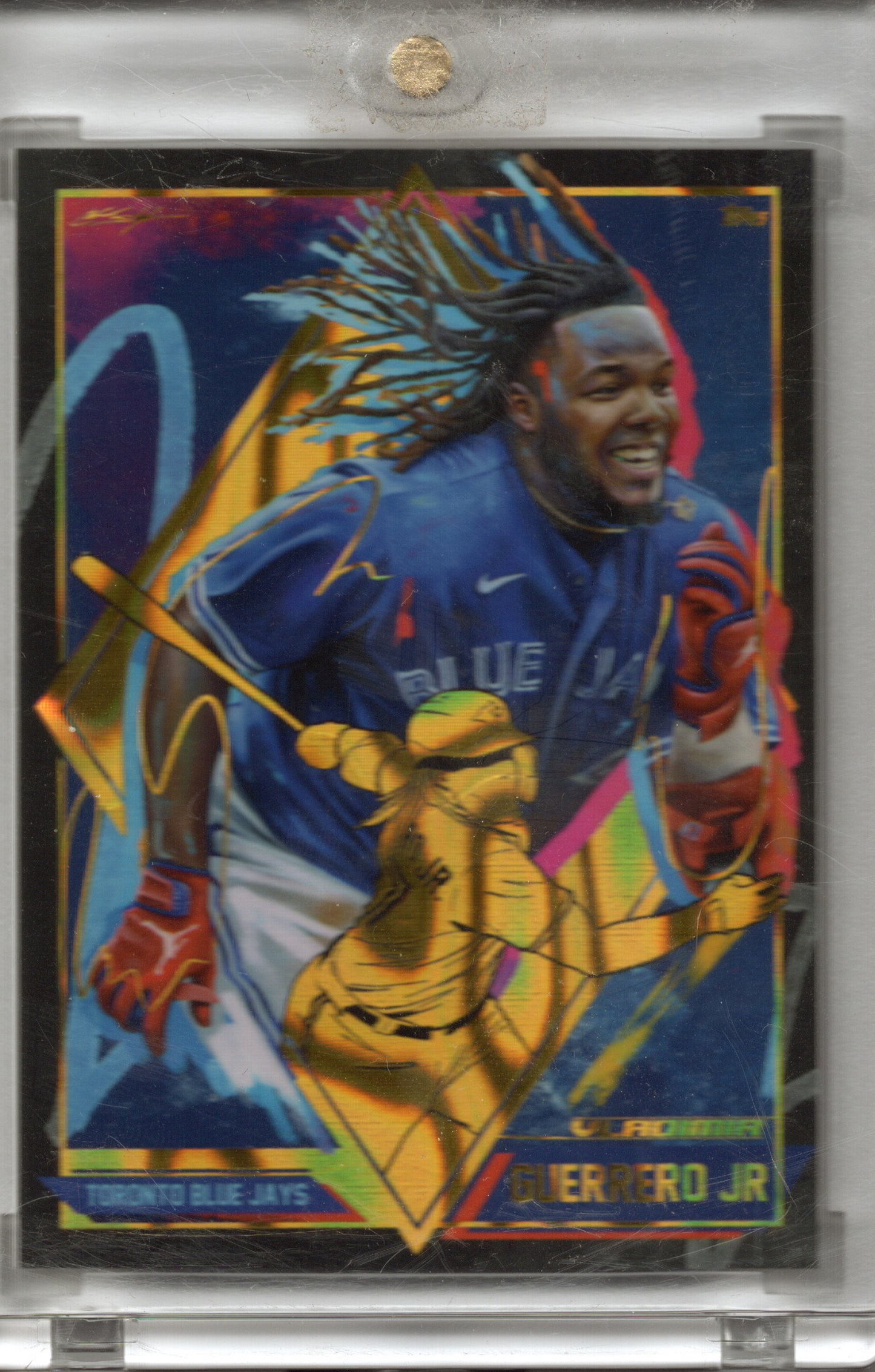 2022 Topps Project 100 #40 Vladimir Guerrero Jr. Silver Foil 21/100